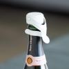 imageChampagne Stoppers by Kloveo  Patented Seal  Made in Italy  Professional Grade WAF Champagne Bottle Stopper  Prosecco Cava and Sparkling Wine Stopper  Chrome 2PackWhite