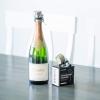 imageChampagne Stoppers by Kloveo  Patented Seal  Made in Italy  Professional Grade WAF Champagne Bottle Stopper  Prosecco Cava and Sparkling Wine Stopper  Chrome 2PackChrome