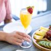 imageKLOVEO Plastic Champagne Flutes  Set of 6  Made in Italy  Insanely Durable and Versatile Plastic Champagne Glasses  Reusable Dishwasher Safe Mimosa Glasses White Wine  5 oz ClearClear